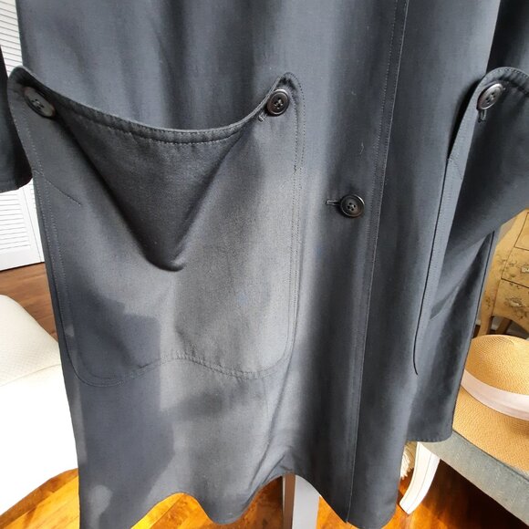 MaxMara (Made in Italy) 100% virgin wool black coat, classy and elegant - Picture 6 of 10